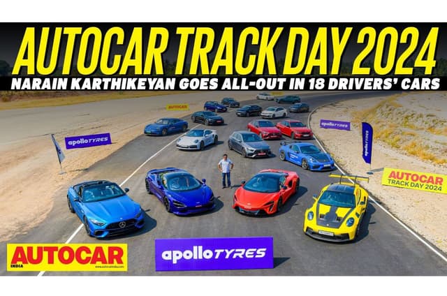 Autocar Track Day 2024 video: Cars